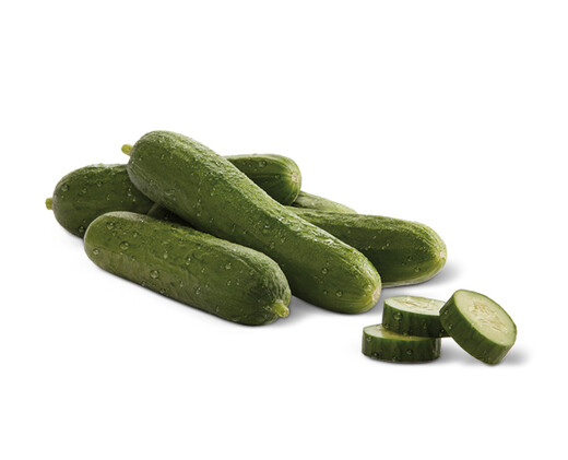 Fresh Organic Mini Cucumbers, 1 Pound Bag
