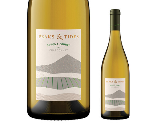 Peaks &amp; Tides Sonoma Coast Chardonnay