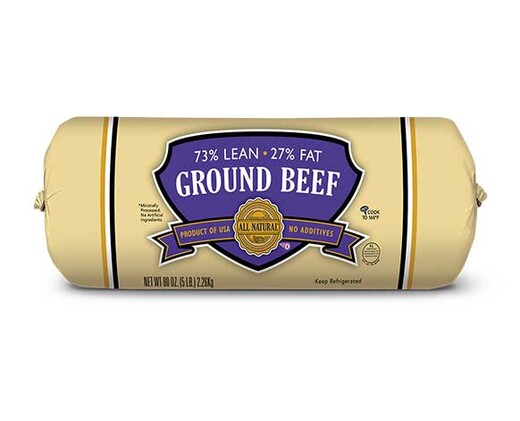 Fresh 73% Lean Ground Beef