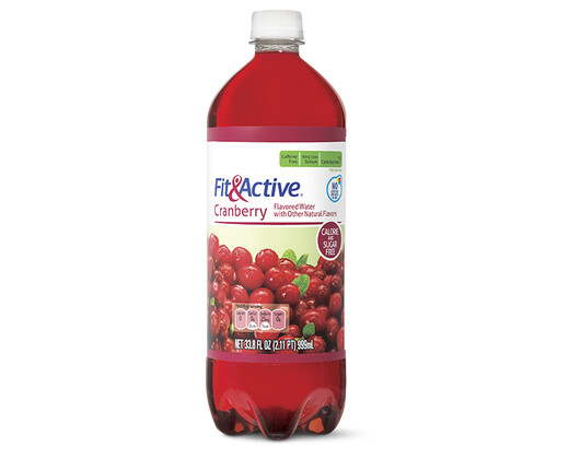 Fit and Active Cranberry Flavored Water