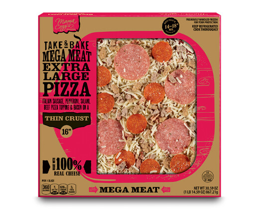 Mama Cozzi's Pizza Kitchen 16&quot; Thin Crust Mega Meat Deli Pizza