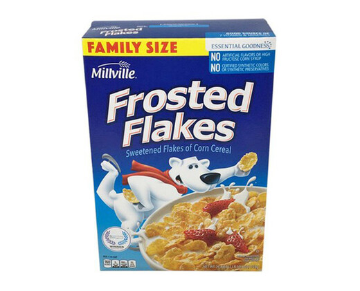 Millville Family Size Frosted Flakes