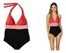 Serra Ladies' Premium Swimsuit Color Block In Use