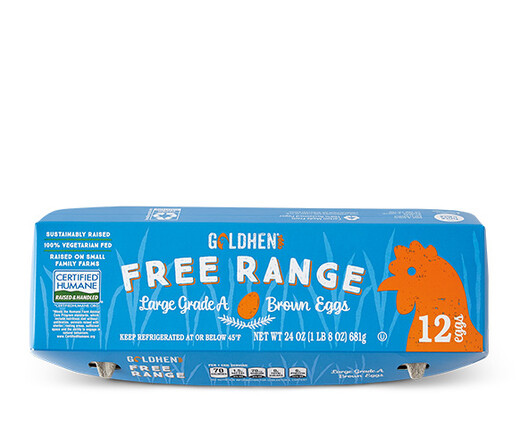 Goldhen  Free Range Large Brown Eggs Grade A