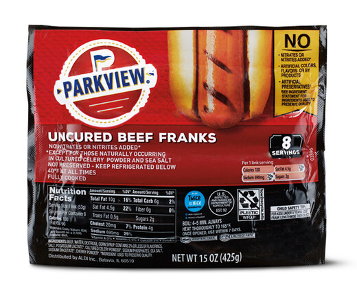 Parkview Uncured Beef Franks