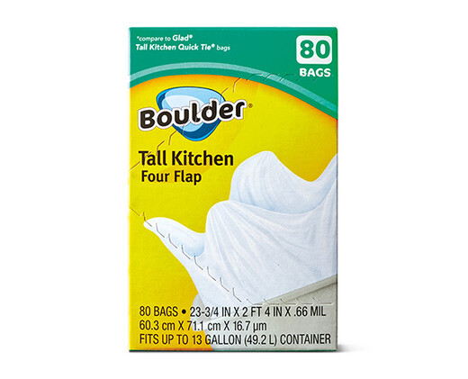 Boulder Four-Flap Tall Kitchen Bags