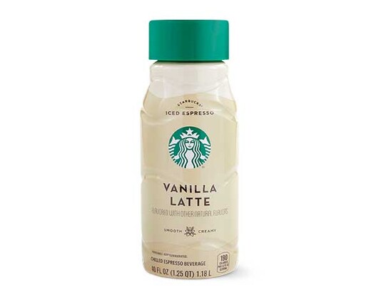 Starbucks Vanilla Latte Iced Coffee