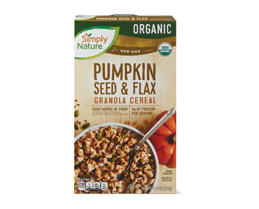 Simply Nature Organic Pumpkin &amp; Flax Granola