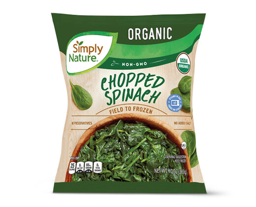 Simply Nature Organic Chopped Spinach