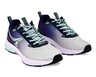 Crane Ladies' Memory Foam Athletic Shoes Light Gray/Navy
