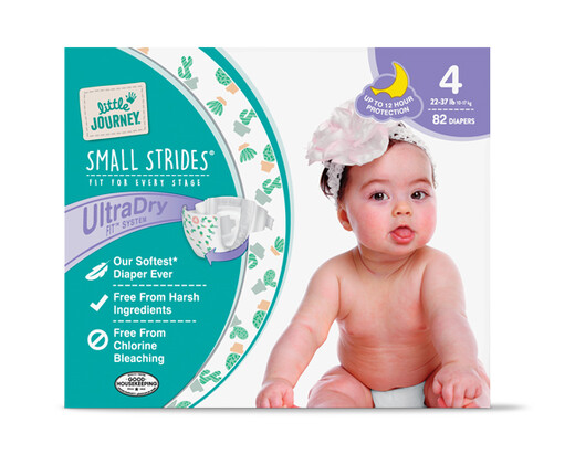 Little Journey Club Pack Diapers Size 4