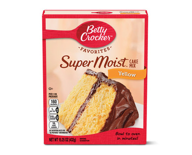 Devil S Food Or Yellow Cake Mix Betty Crocker Aldi Us