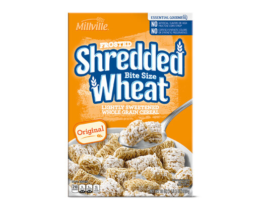 Millville Frosted Bite Size Shredded Wheat