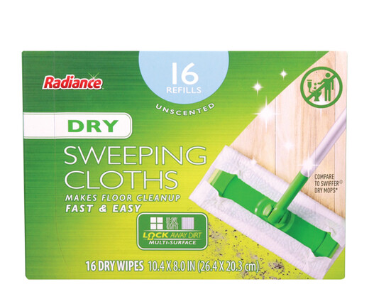 Radiance Unscented Dry Floor Wipes