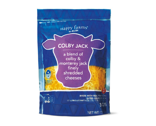 Happy Farms Colby Jack Shredded Cheese