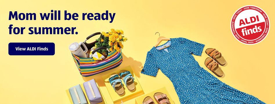Mom will be ready for summer. View ALDI Finds.