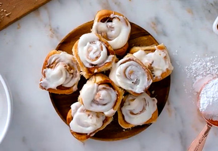 Southern Gooey Cinnamon Rolls with Cream Cheese Icing