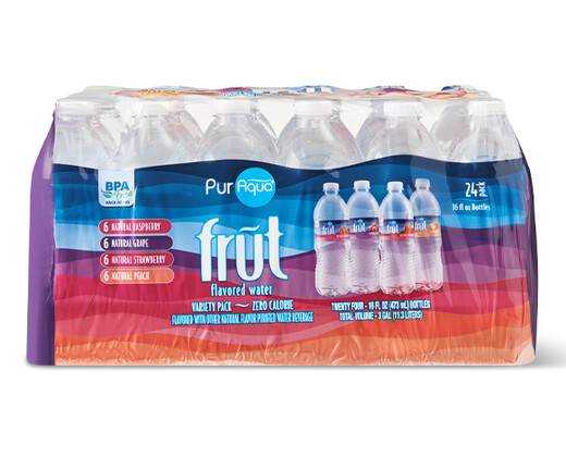 PurAqua Frut Flavored Water 24 Pack