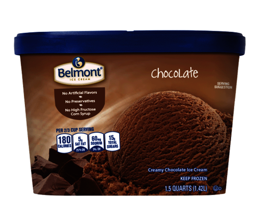 Belmont Chocolate Ice Cream
