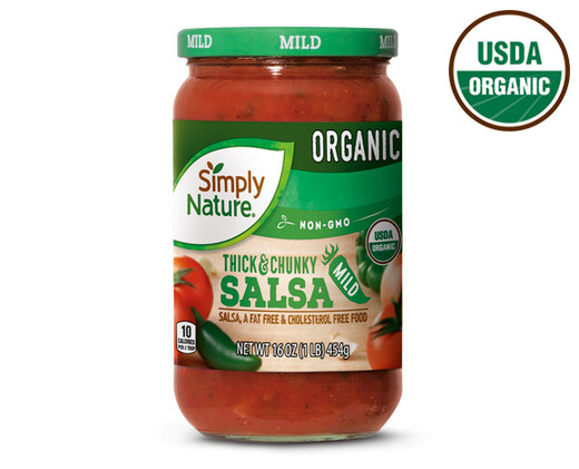 Simply Nature Organic Thick &amp; Chunky Mild Salsa