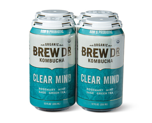 Brew Dr. Clear Mind Kombucha