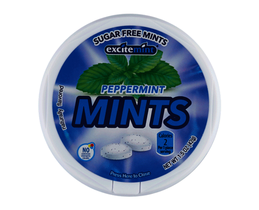 Excitemint Sugar Free Peppermint Mints