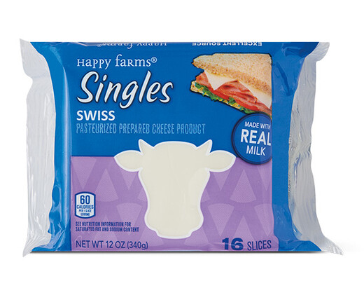 Happy Farms Swiss Cheese Singles