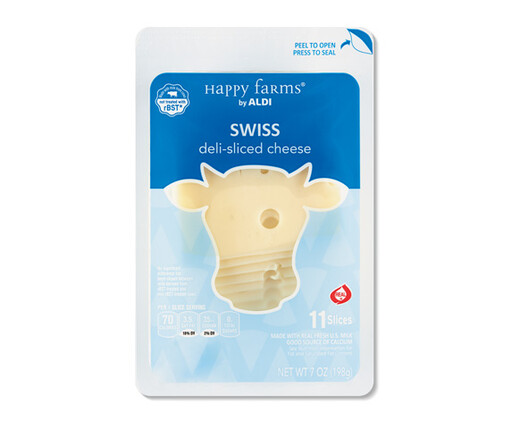 Happy Farms Deli-Sliced Swiss Cheese