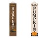 Huntington Home Fall Reversible Porch Sign Happy Harvest/Hello Pumpkin