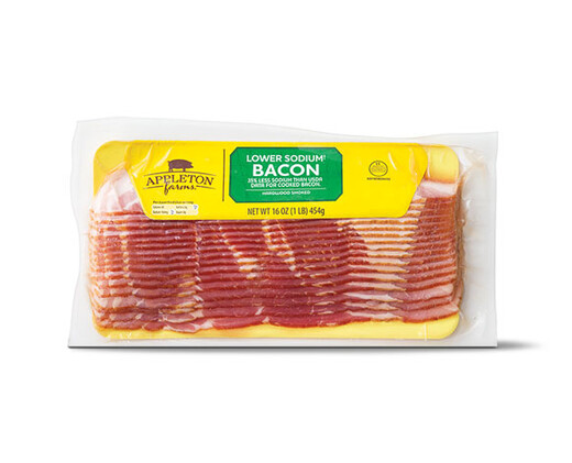 Appleton Farms Lower Sodium Bacon