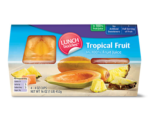 Lunch Buddies Fruit Bowl - Tropical Fruit
