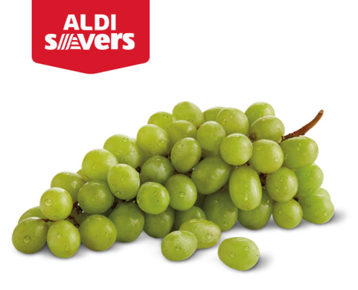 Aldi Savers Green Grapes