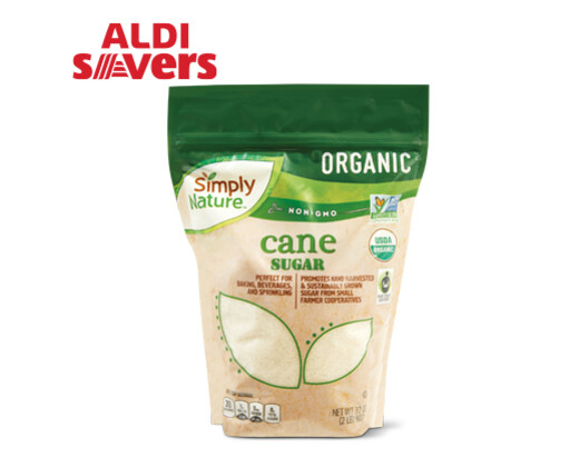 ALDI Savers Simply Nature Organic Cane Sugar