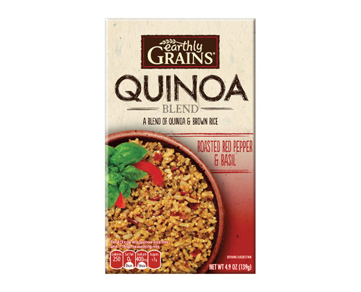 Earthly Grains Roasted Red Pepper &amp; Basil Quinoa