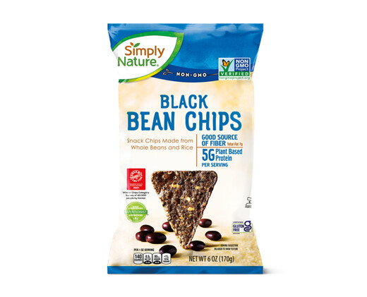 Simply Nature Black Bean Chips