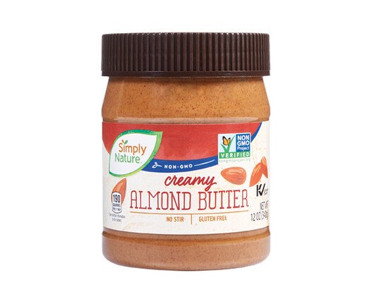 Simply Nature Creamy Almond Butter
