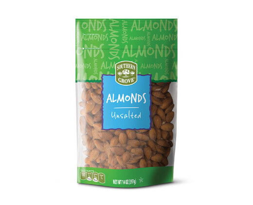 Unsalted Whole Almonds - Southern Grove | ALDI US