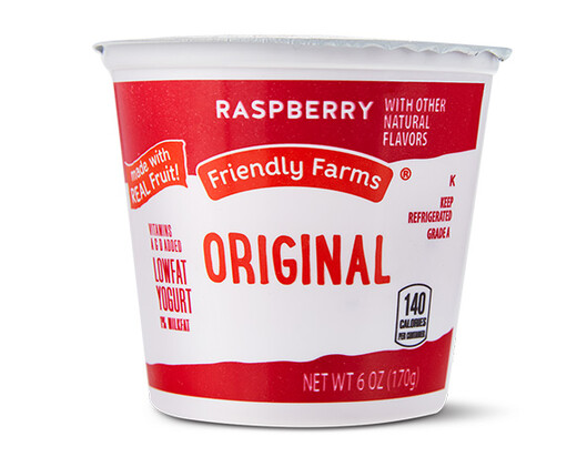 Friendly Farms Lowfat Raspberry Yogurt