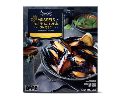 Specially Selected Natural Mussels
