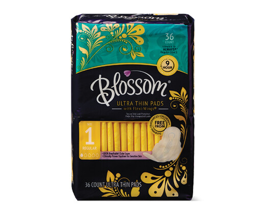 Blossom Regular Ultra Thin Pads with Flexi-Wings