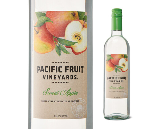 Pacific Fruit Vineyards Sweet Apple Wine