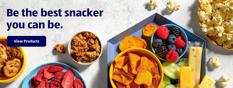 Be the best snacker you can be. View Products.