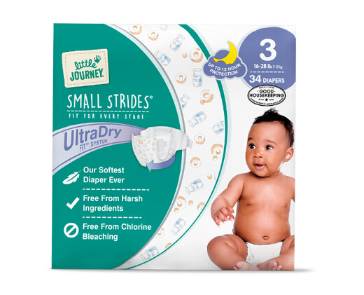 Little Journey Jumbo Pack Diapers Size 3 