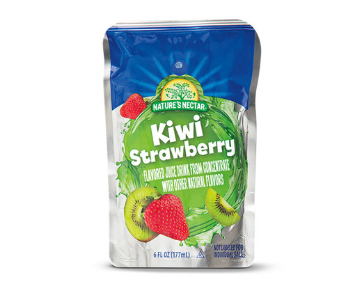 Nature's Nectar Kiwi Strawberry Juice Pouch