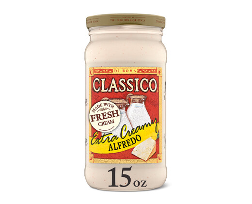Classico Extra Creamy Alfredo Pasta Sauce