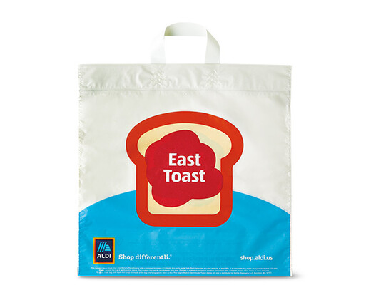 ALDI East Side Plastic Shopping Bag