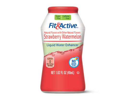 Fit &amp; Active Strawberry Watermelon Liquid Water Enhancer