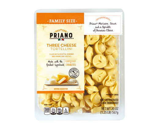 Priano Three Cheese Tortellini