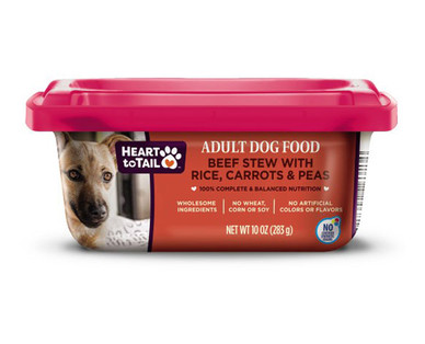 heart to tail dog food aldi