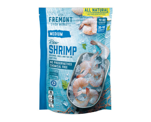 Fremont Fish Market Medium EZ Peel Raw Shrimp